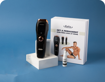 Kelio™ Pulse IPL Laser Hair Removal Handset + Hair Inhibitor Bundle